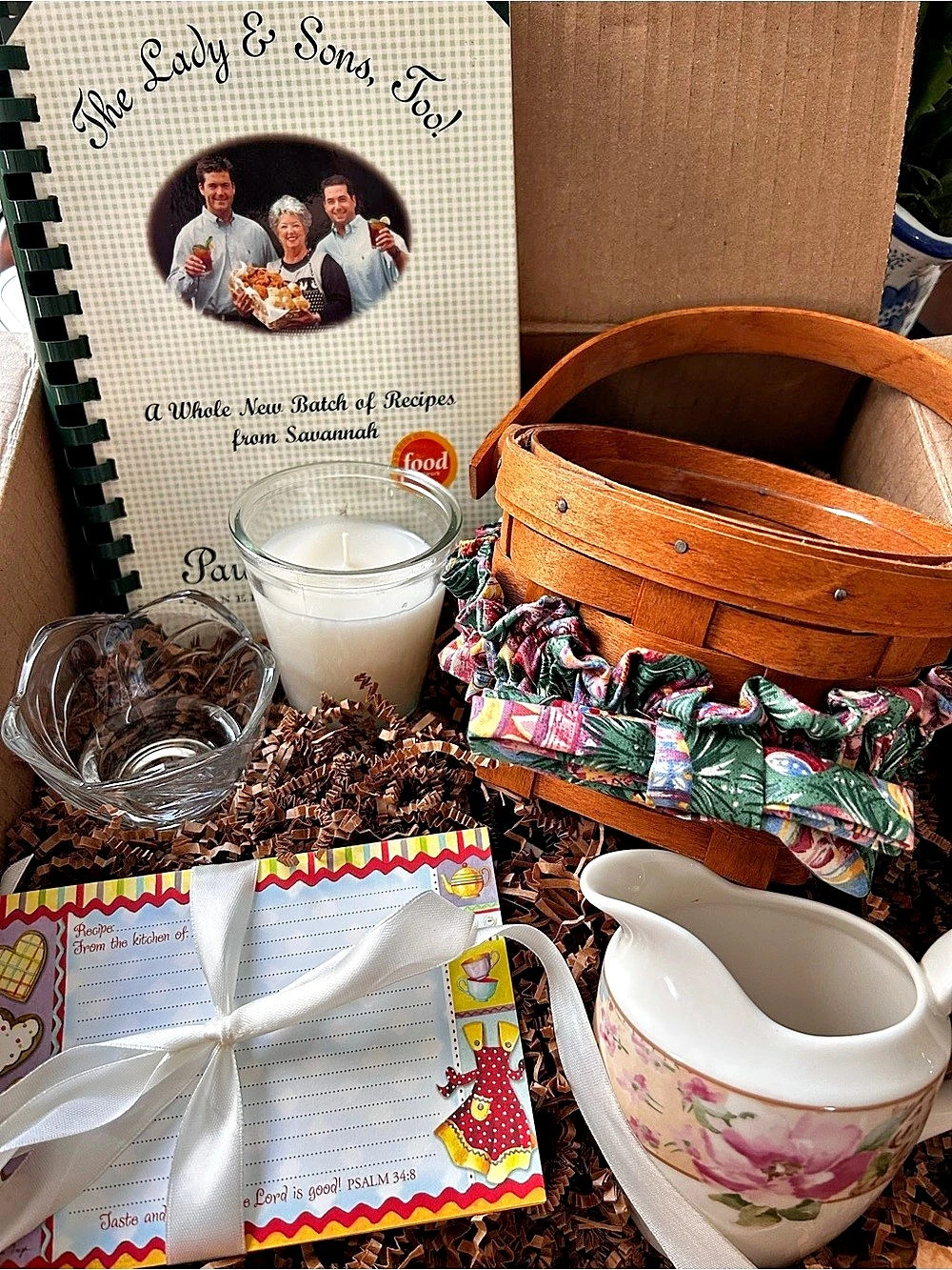 Vintage 1990s/2000s Cozy Curated Gift Bundle Featuring Paula Deen The Lady & Son